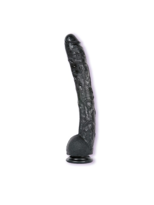 FALLO ENORME CON VENTOSA DOC JOHNSON "DICK RAMBONE" - NERO - 42.5 CM
